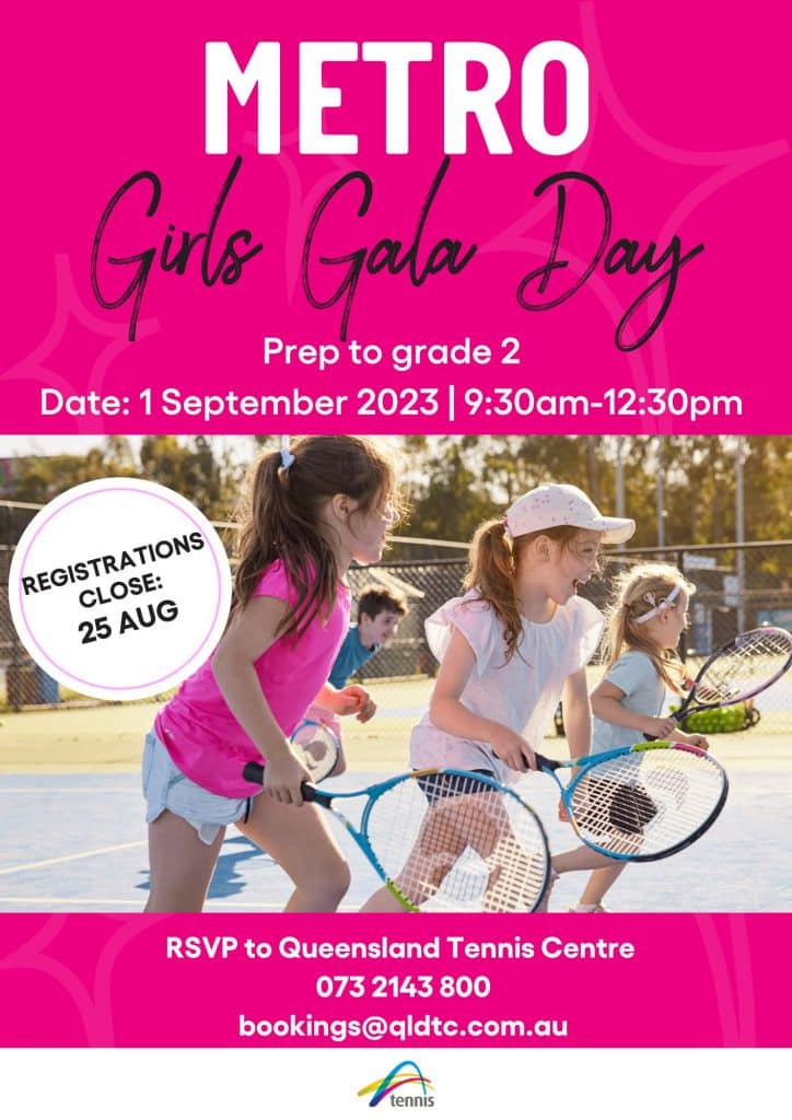 Qtc 2023 Metro Girls Gala Day Queensland Tennis Centre